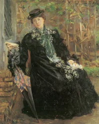 Ritratto in mantello nero